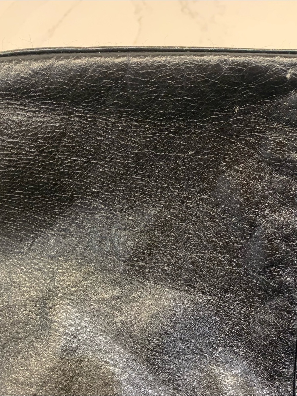 Latico Black Tote Shoulder Bag Zip‎ Closure Floral Lined Inner Pockets - Picture 15 of 16